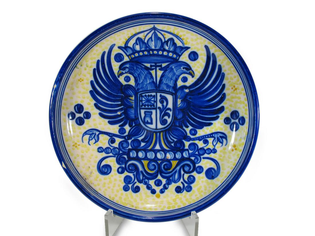 Puente Arzobispo, Toledo, Spain ceramic plate (1 of 8)