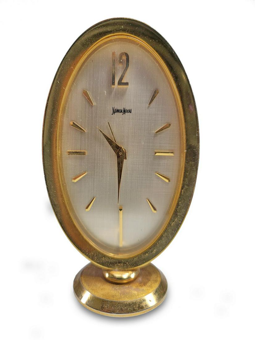 Neiman Marcus, Swiss oval alarm clock (1 of 2)