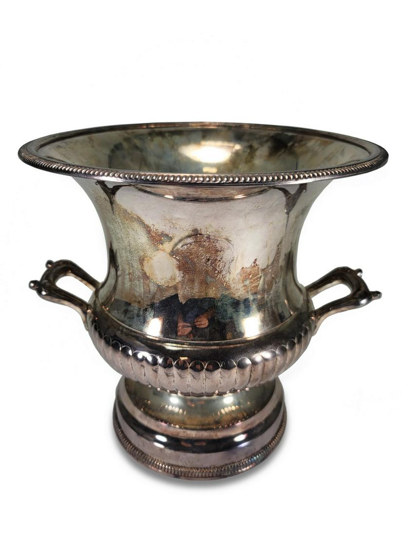 Vintage Argentinian silverplate ice bucket (1 of 5)