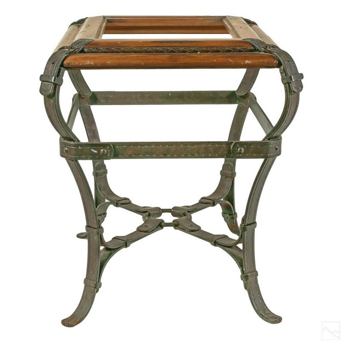 Modern Equestrian Table after Jacques Adnet Hermes (1 of 4)