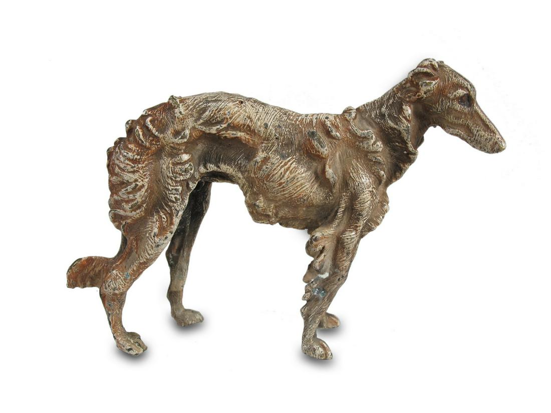 Vintage Vienna bronze dog sculpture (1 of 4)