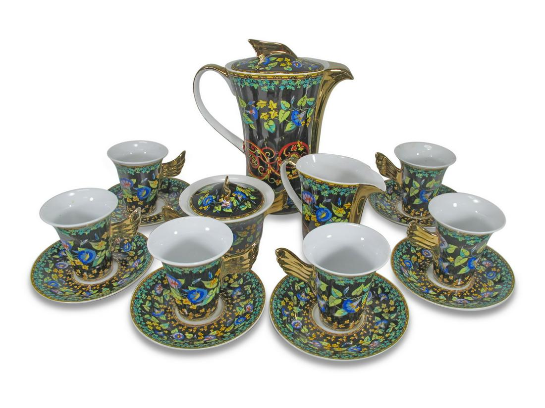 Versace Medusa porcelain coffeepot 15 pcs set (1 of 6)