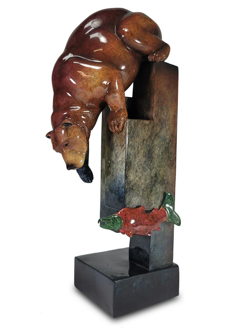 Imago Topaz Oso Close Sculpture by Stephen Herrero (1 of 5)