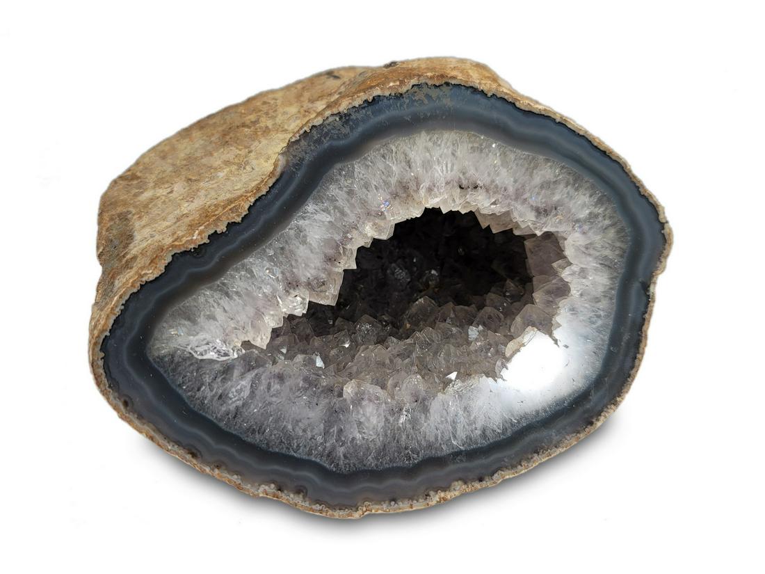 Agate geode rock (1 of 4)