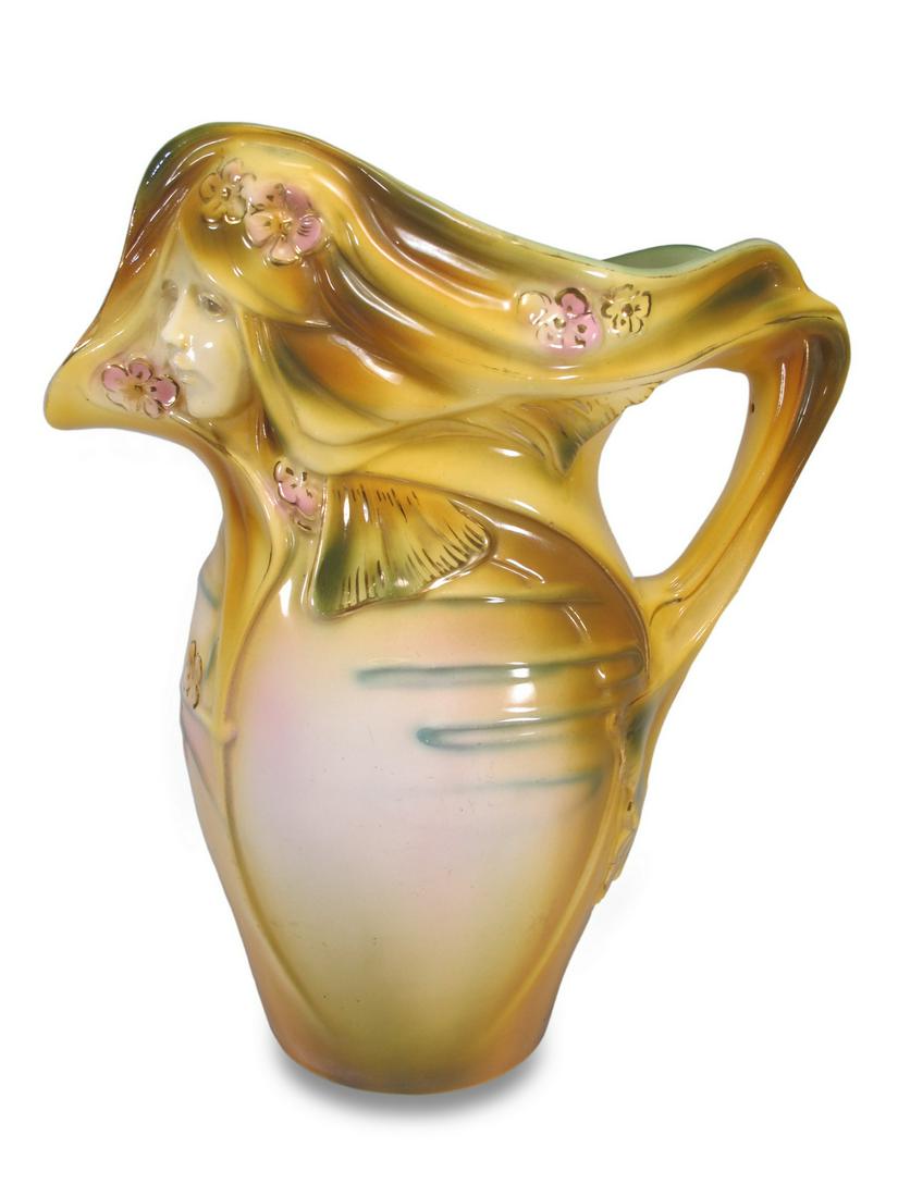 Royal Bonn Franz Ant Mehlem porcelain jug (1 of 7)