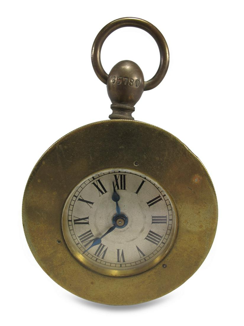 German Burk portable watchmans clock (1 of 9)