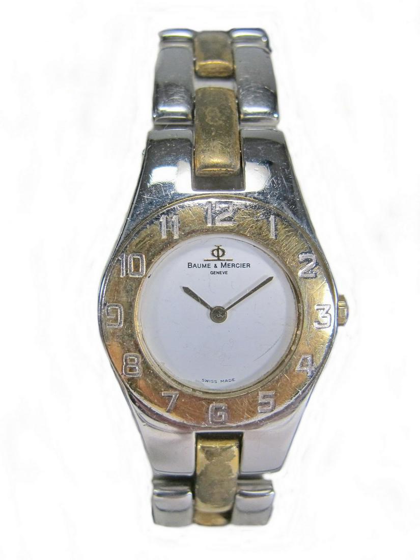 Baum Mercier, Geneve Stainless Steel ladies watch (1 of 8)
