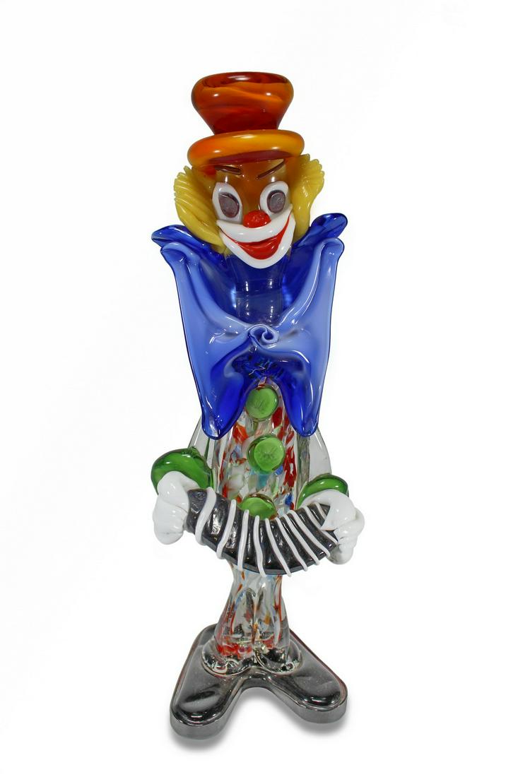 Vintage Murano clown sculpture (1 of 6)