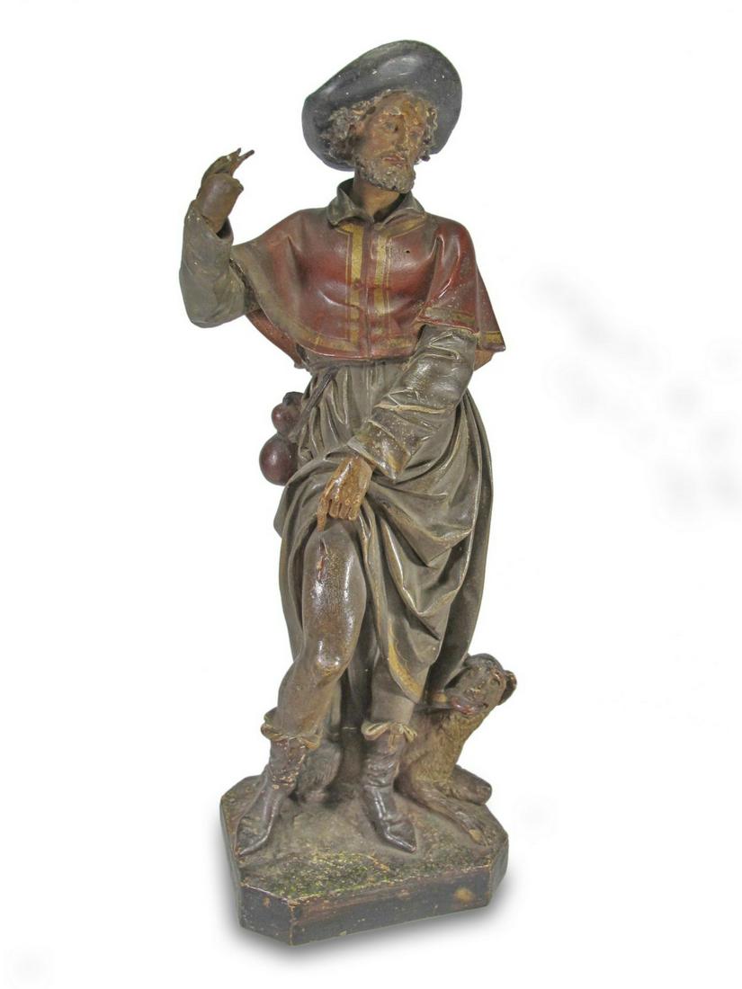 A. Verrebout, Paris antique Religious plaster sculpture (1 of 11)