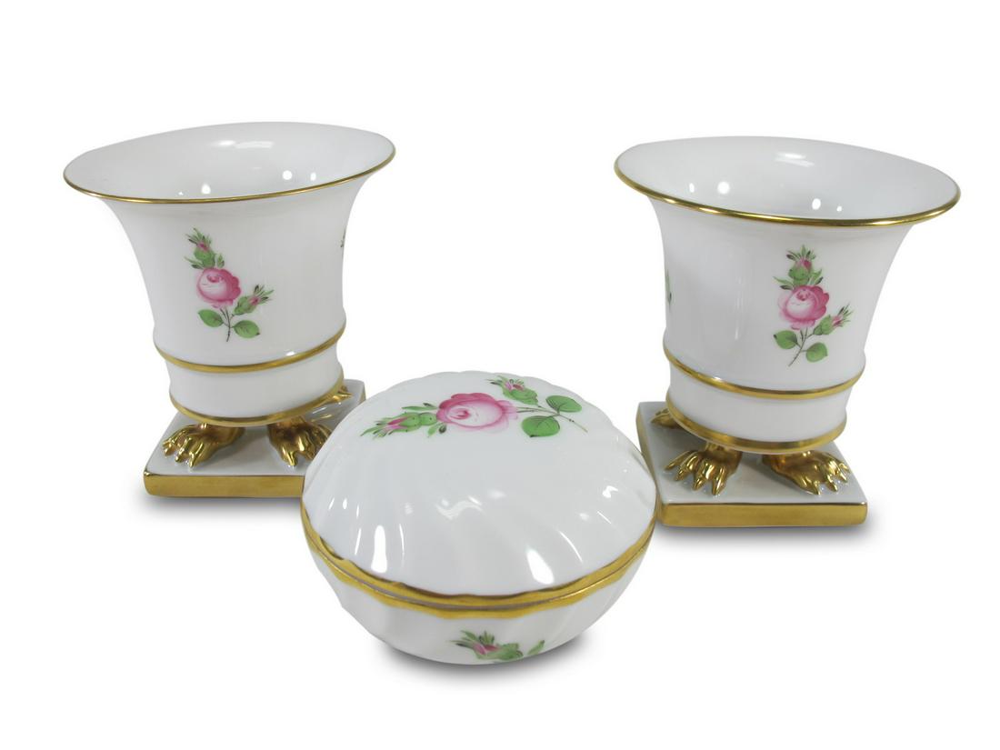 Herend, Hungary porcelain set (1 of 4)