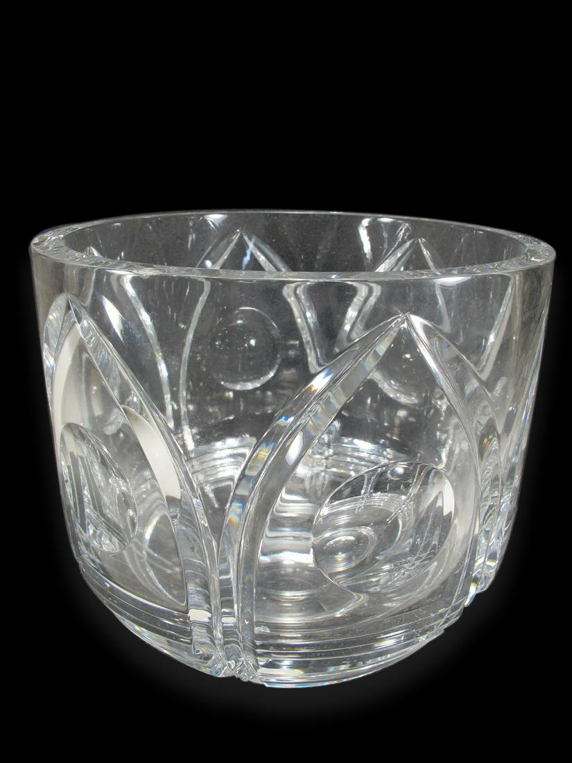 Vintage Orrefors clear crystal vase (1 of 6)