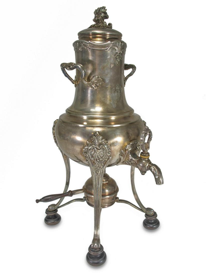 Probably Christofle silverplate samovar (1 of 7)