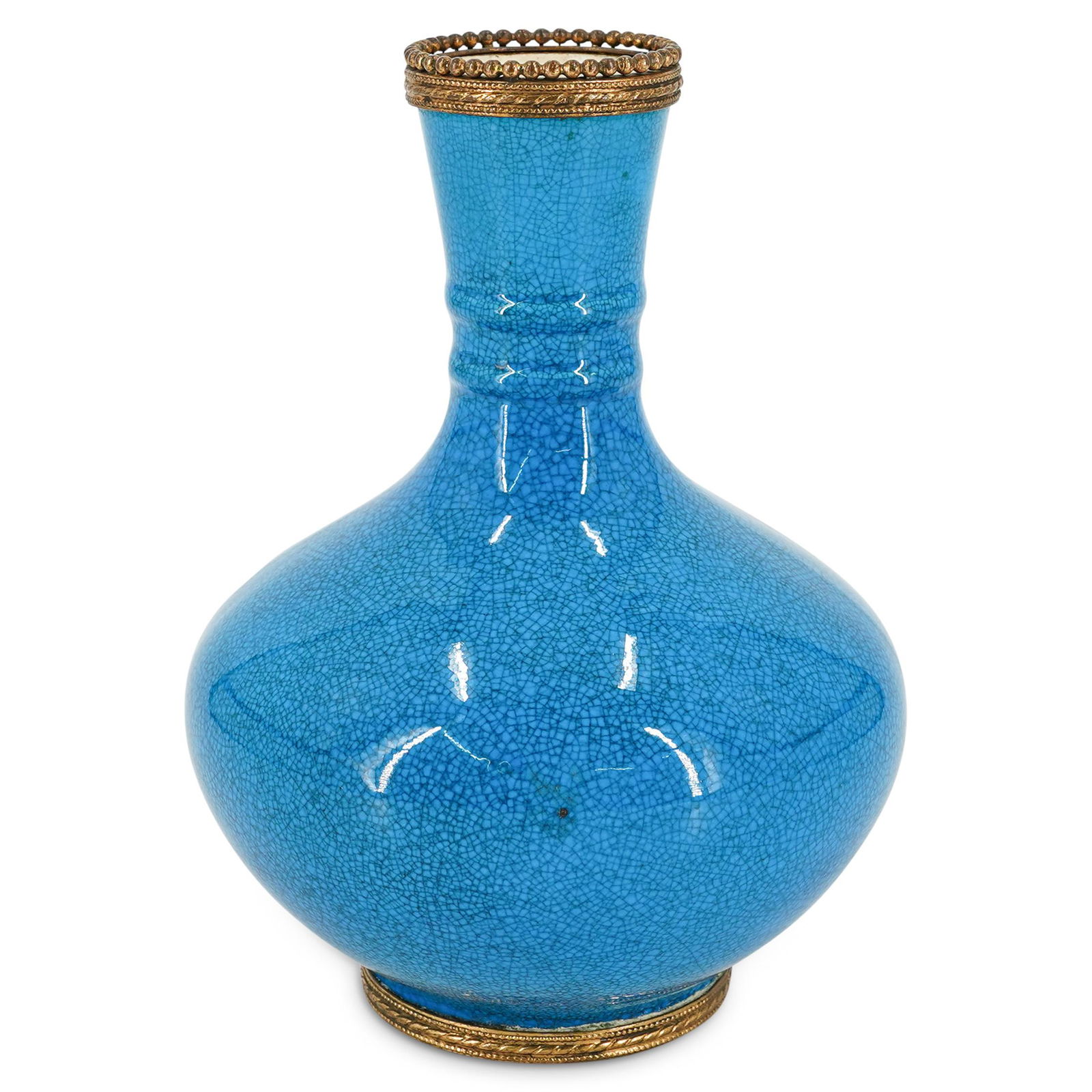 Boch Freres Belgium porcelain vase (1 of 5)