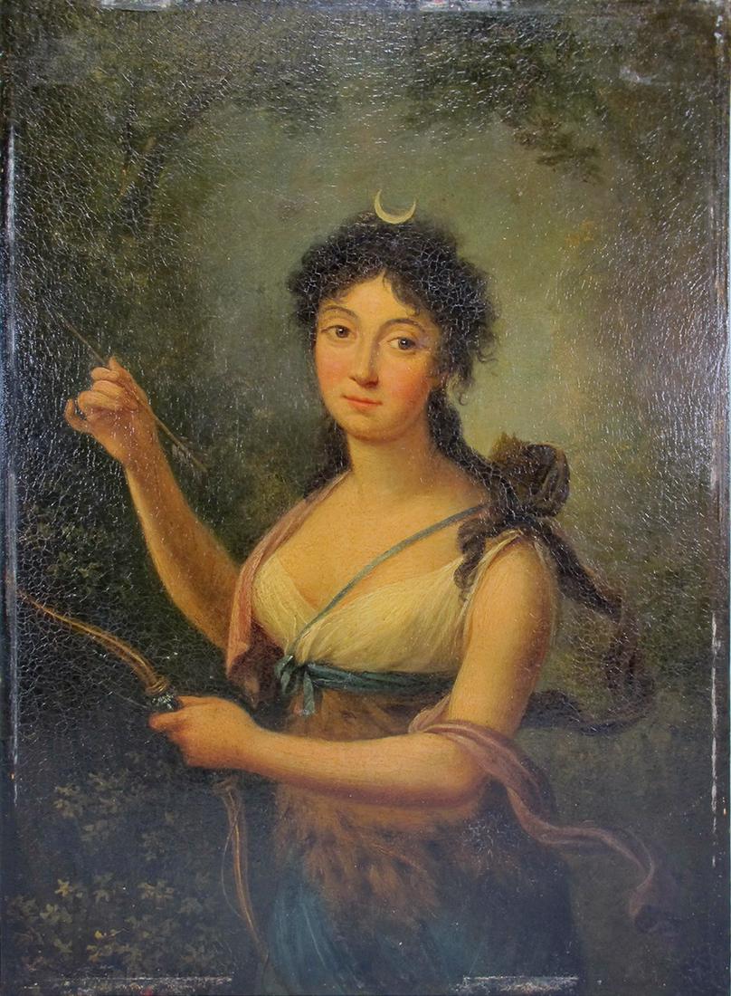 Antique European painting on copper (1 of 5)