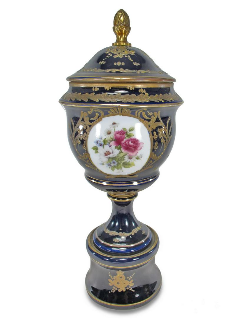 Vintage French porcelain urn (1 of 6)