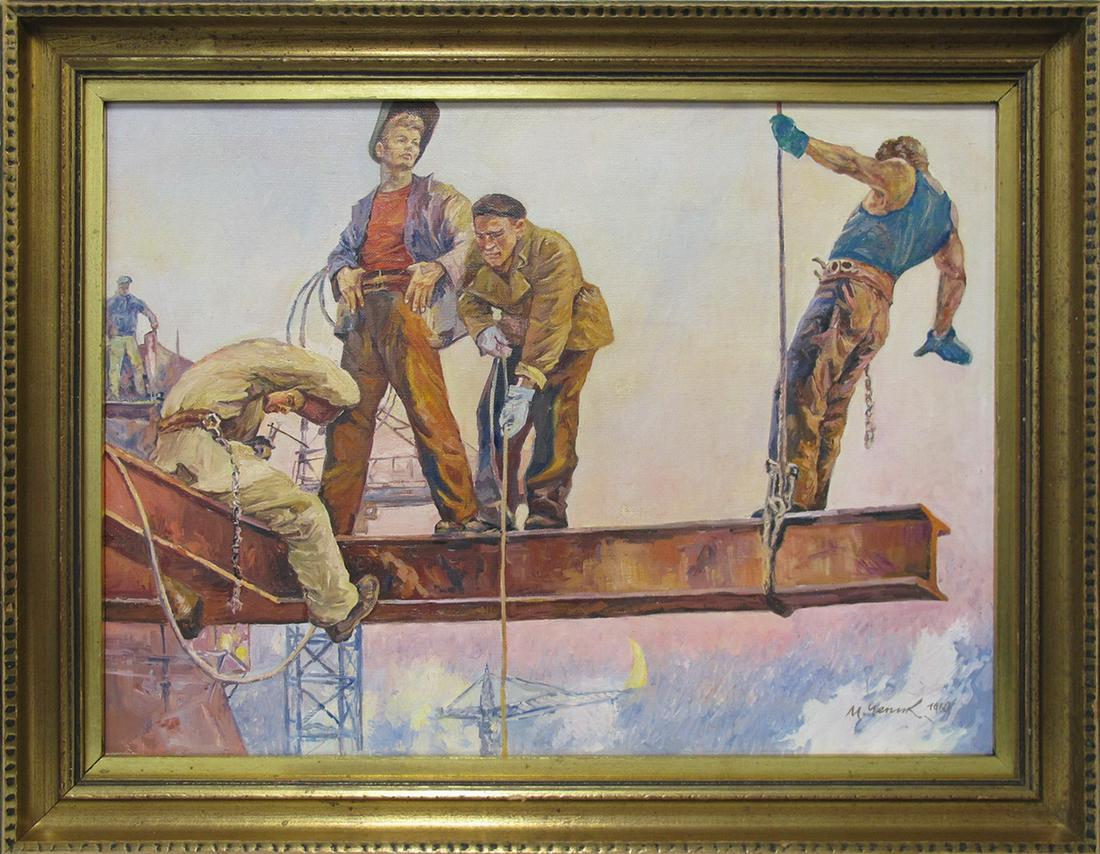 Chepyk M MAXSIMOVICH (1920-1972) Russian painting (1 of 5)