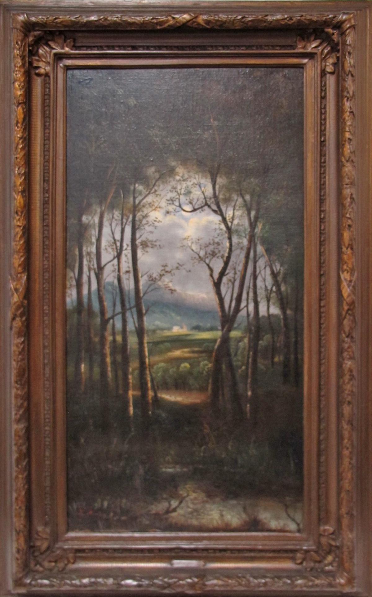 Robert MORLEY (1857-1941) British oil on canvas on wood (1 of 6)