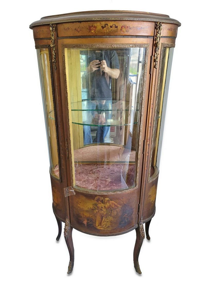 Vernis Martin style French cabinet (1 of 2)