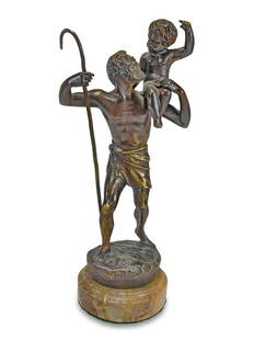 Henry FUGERE (1872-1944) French bronze sculpture: Henry FUGERE (1872-1944) French bronze sculpture with a marble base. 7 7/8 H x 3 1/2 W x 2 3/4 D. ANY INVOICE OVER $ 2,000.00 WE WILL ACCEPT PAYMENTS ONLY THROUGH CHECK OR BANK WIRE TRANSFER, SAME