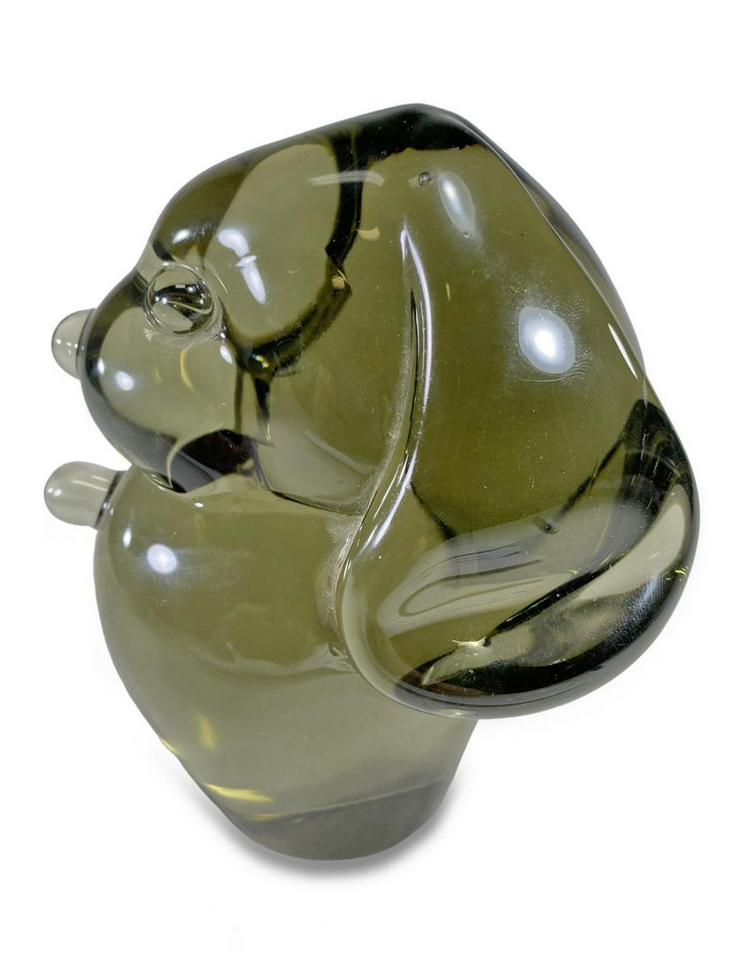 Vintage Murano Glass Dog statue: Vintage Murano Glass Dog statue. 5 1/2 H x 3 3/8 W x 4 1/4 D. ANY INVOICE OVER $ 2,000.00 WE WILL ACCEPT PAYMENTS ONLY THROUGH CHECK OR BANK WIRE TRANSFER, SAME FOR INTERNATIONAL BUYERS. IF YOU PAY ON