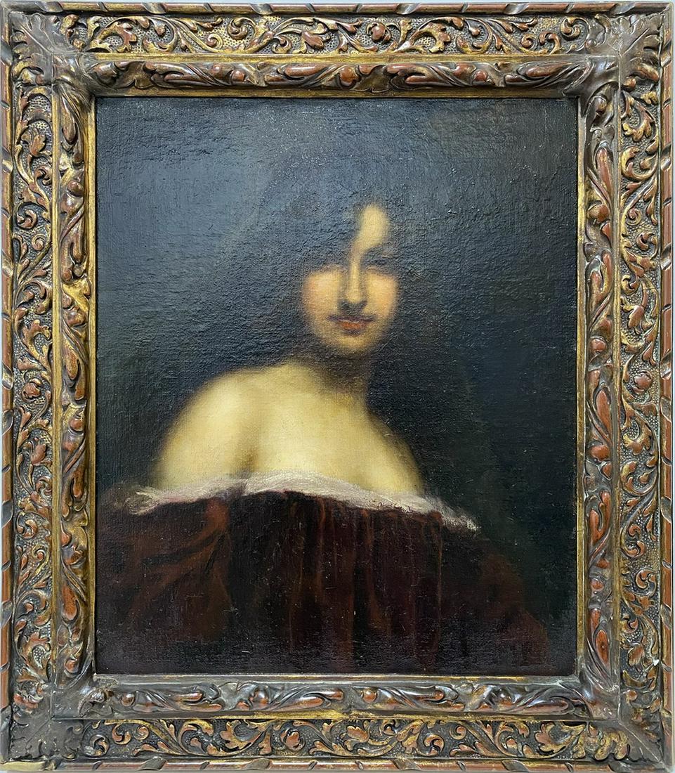 Gustave BRISGAND (1867-1944) French oil on canvas on masonite (1 of 5)