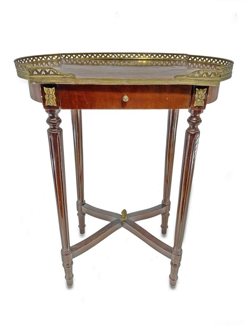 Old French Louis XVI style side table (1 of 5)