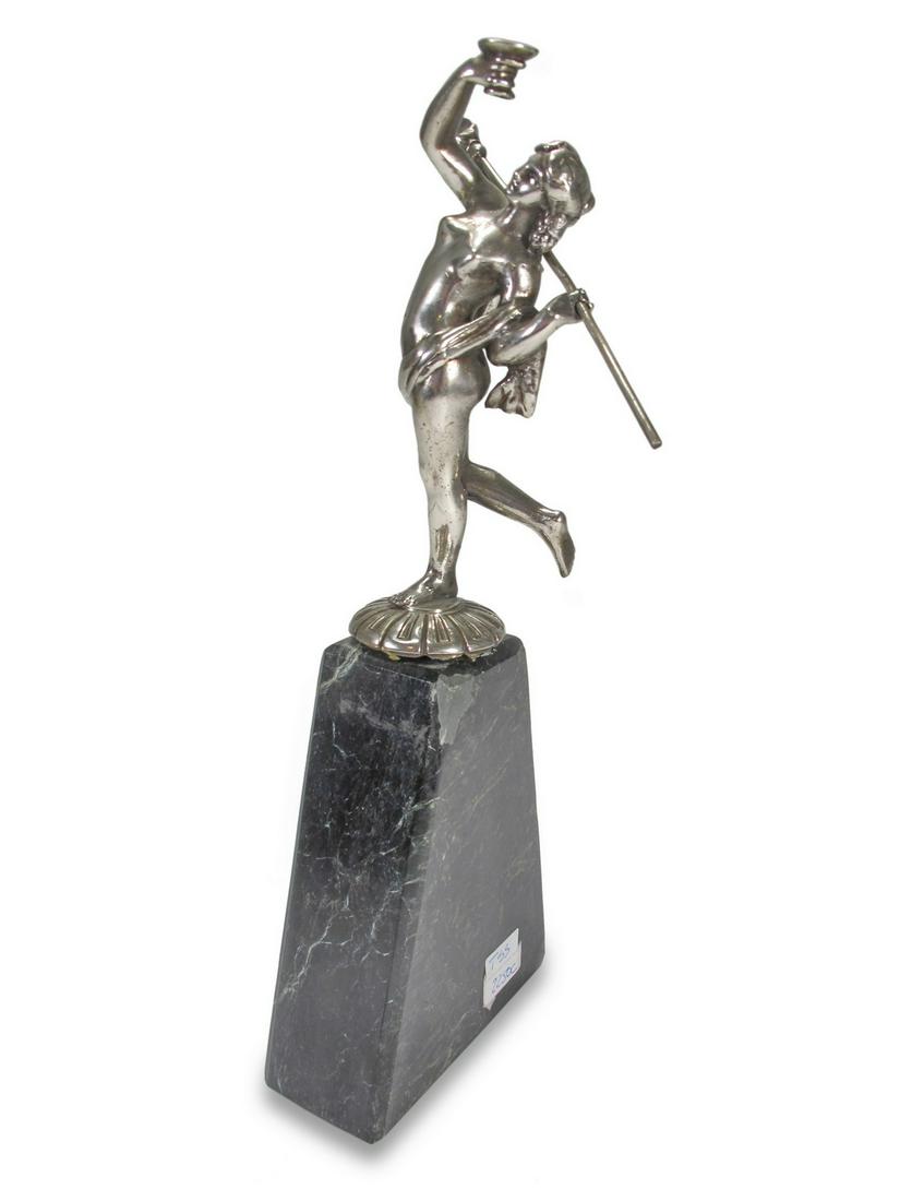 Antique European silverplated bronze sculpture (1 of 5)