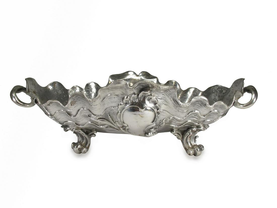 Vintage French silverplate jardiniere (1 of 6)