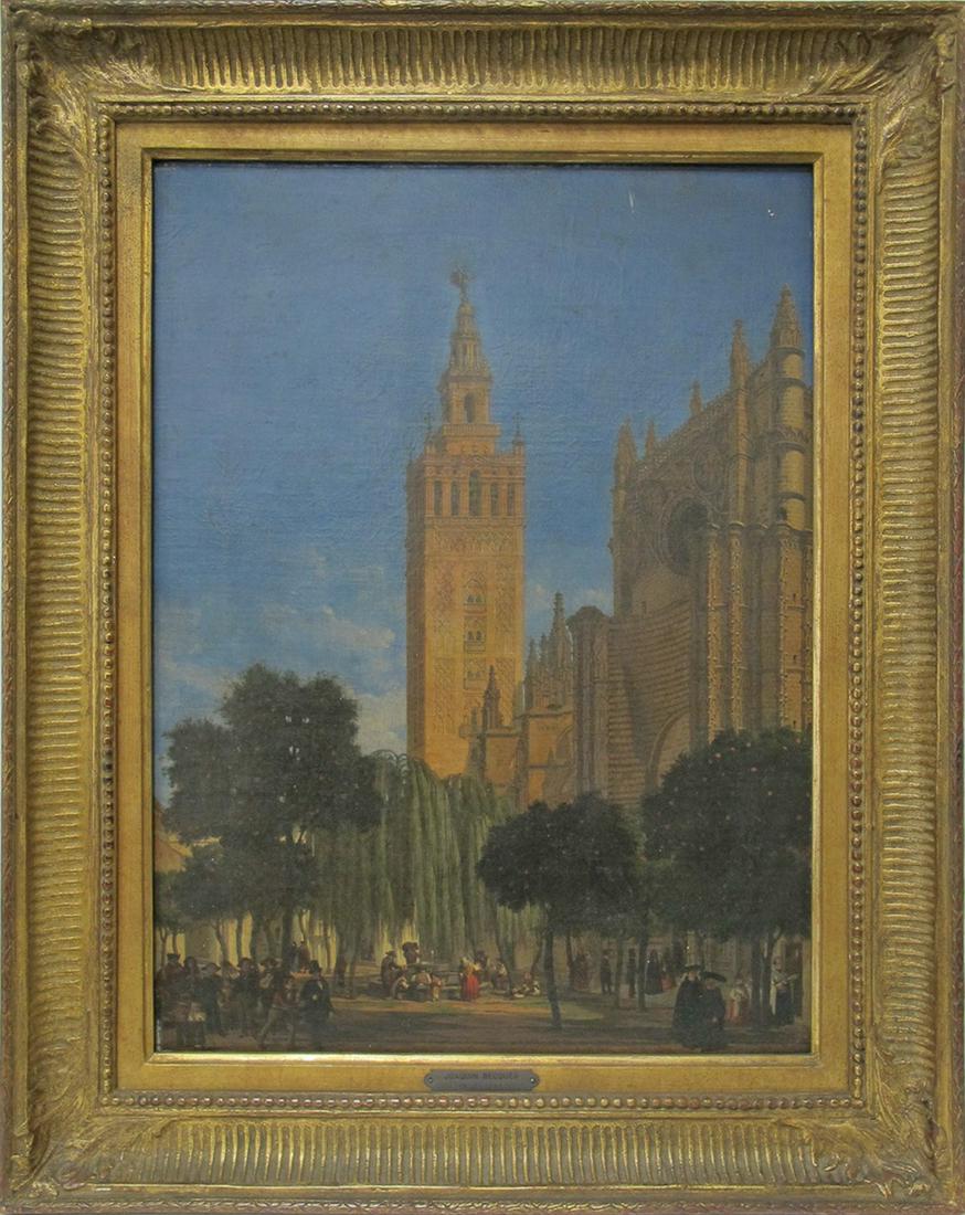 JoaquÃ­n BECQUER (1805-1841) Spanish painting (1 of 9)