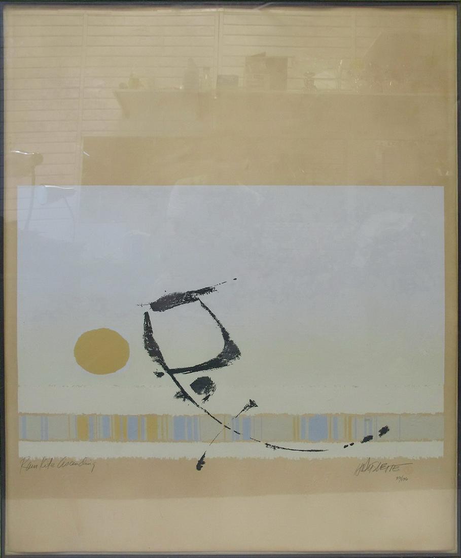 Max HAYSLETTE (1930) serigraph 1977 (1 of 6)