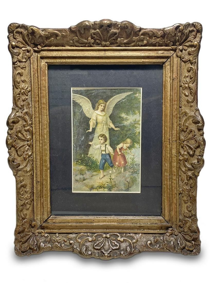 Vintage Religious framed print (1 of 4)