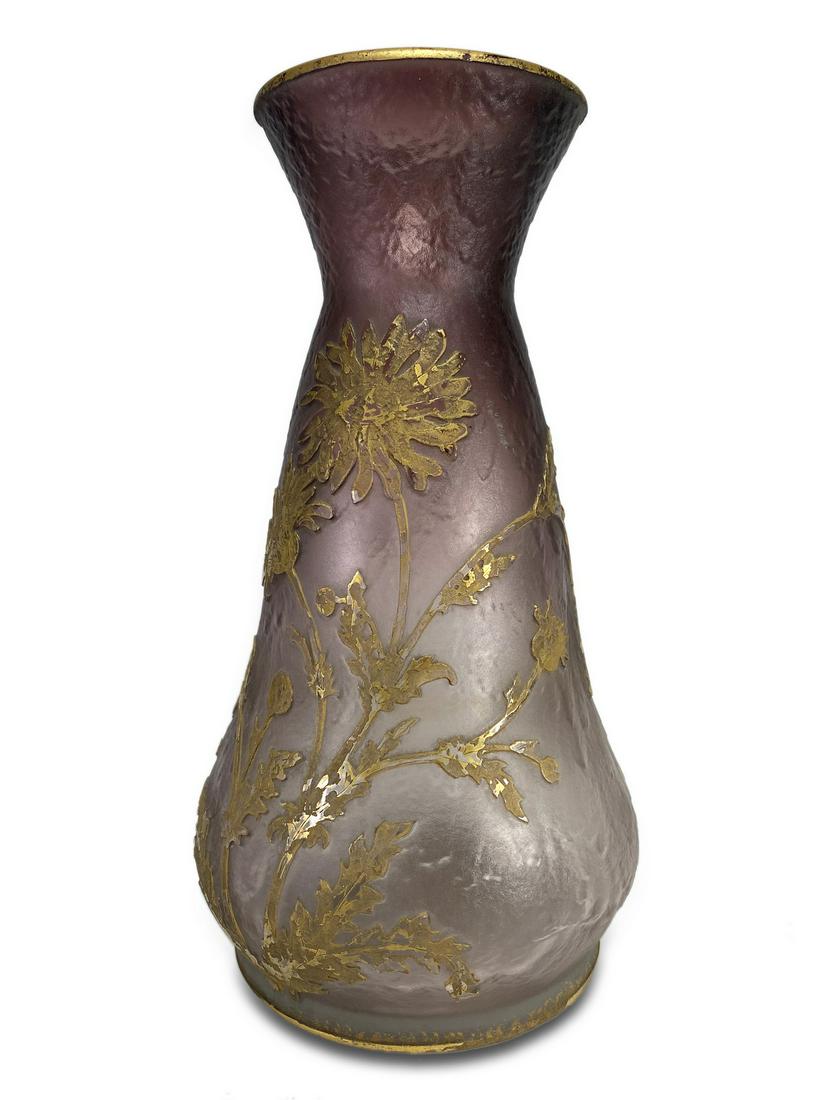 Daum Nancy, France glass vase (1 of 6)