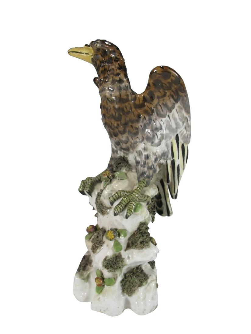 Antique German bird porcelain statue (1 of 6)