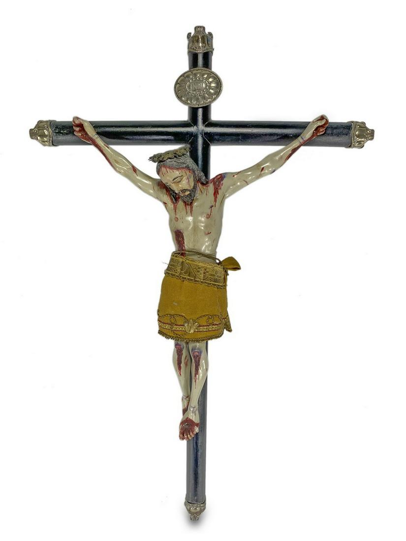 Antique European Religious wood cross (1 of 6)