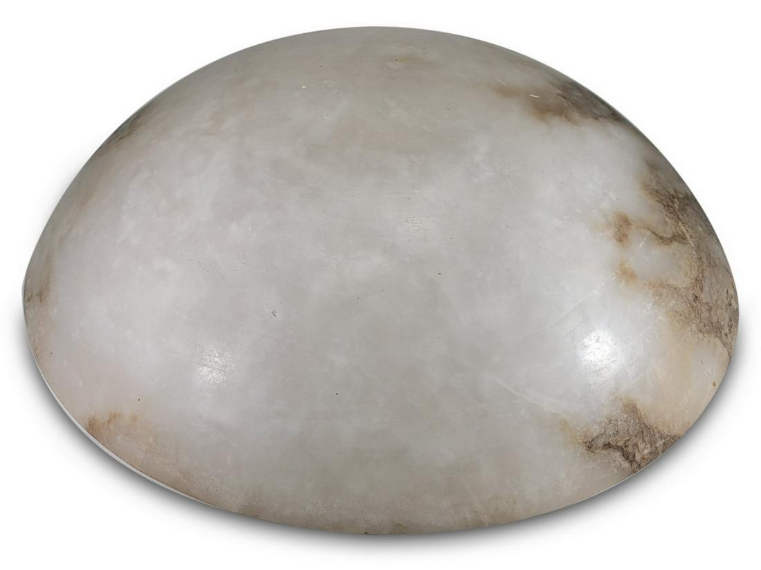 Vintage large alabaster chandelier bowl (1 of 5)