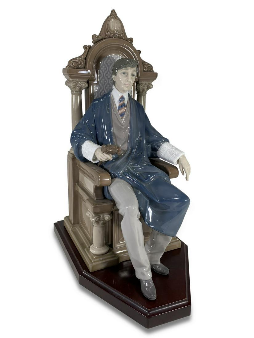 Lladro, Spain The Hand of Justice by Curio porcelain (1 of 5)