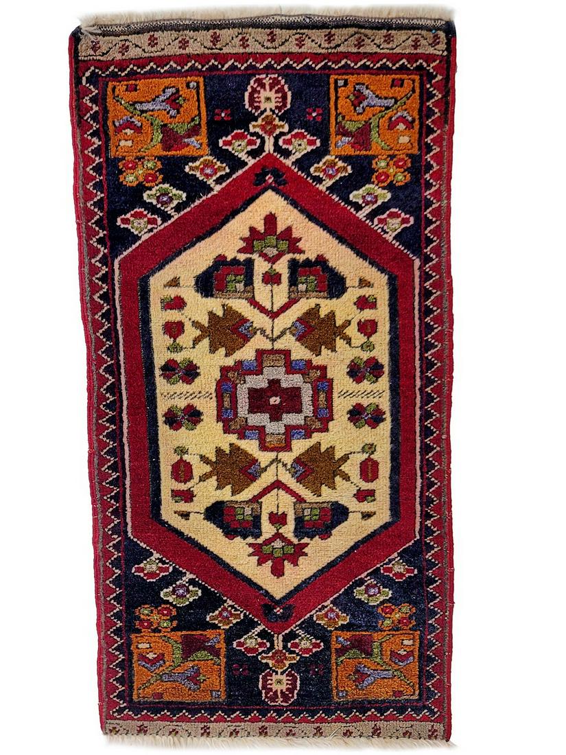 Antique small rug (1 of 7)
