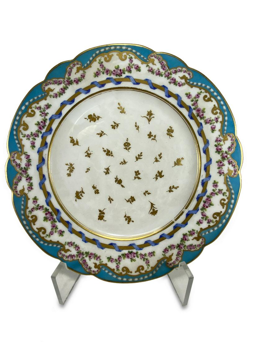 Le Rosey, Rue De La Paix, Paris Porcelain Plate