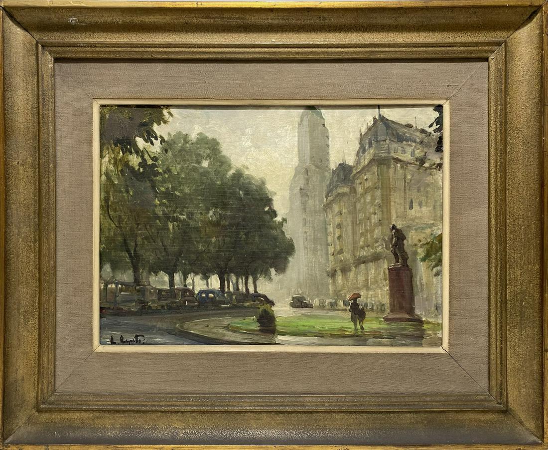 Armando E. REPETTO (1893-1968) Spanish oil on wood (1 of 5)