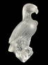 Lalique, France Liberty Eagle frosted crystal