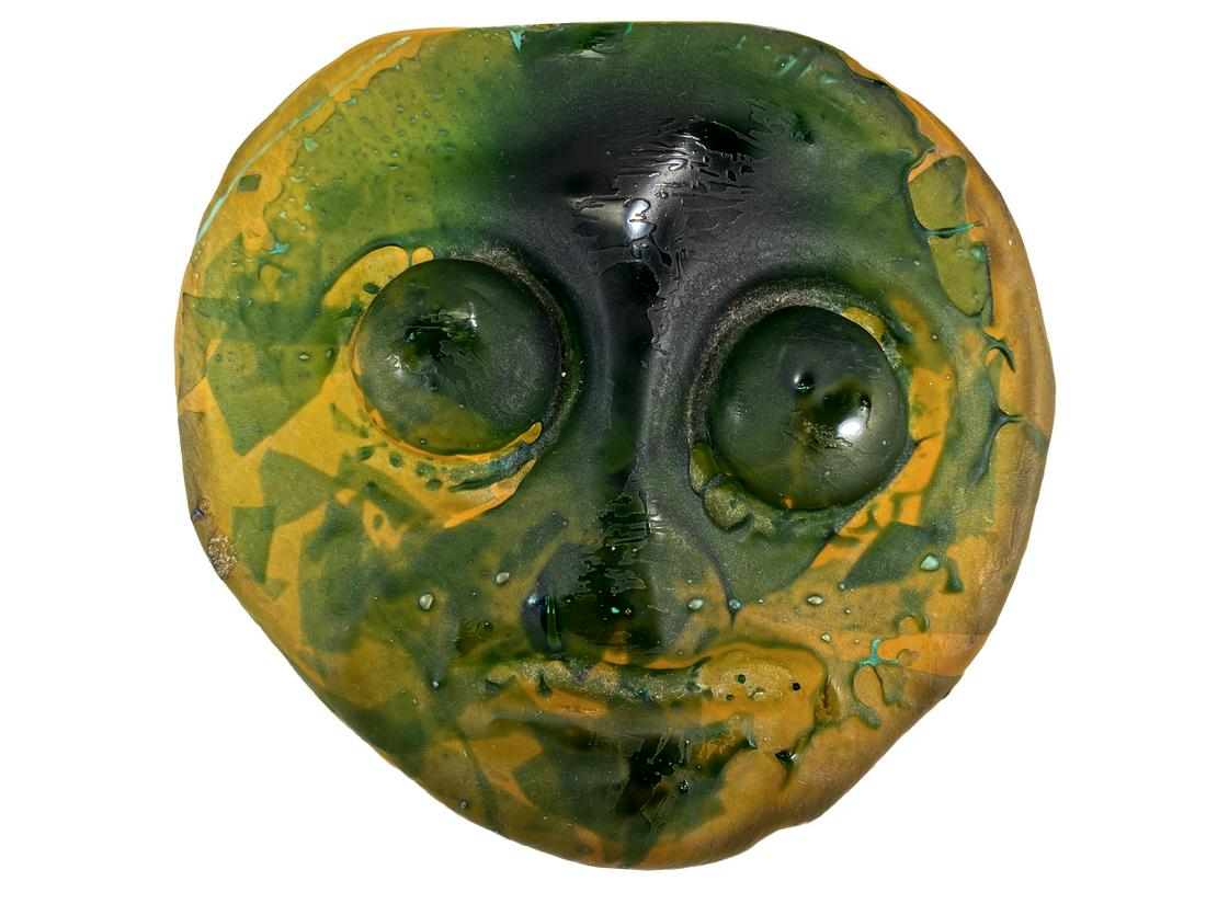 MAX ERNST (1891-1976) Elfo 3 glass plaque (1 of 7)