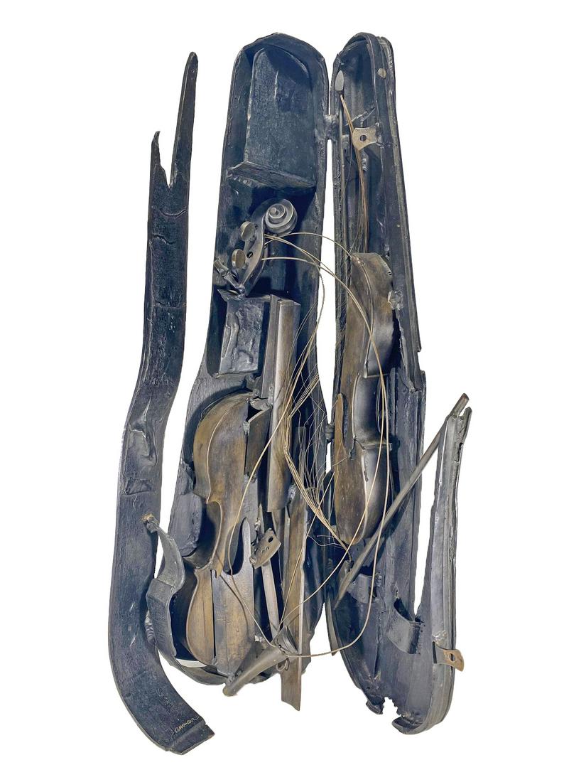 Fernandez ARMAN (1928-2005) Bronze Sculpture (1 of 9)