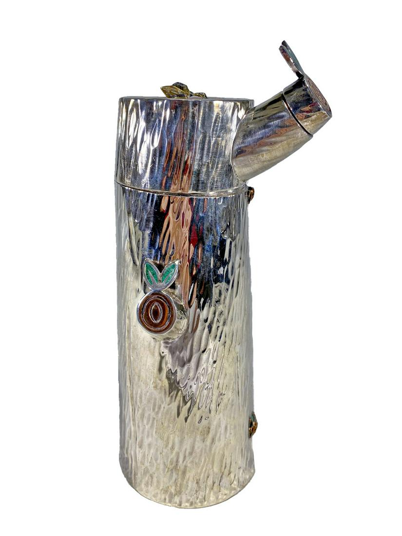 Los Castillo Mexican Silverplate Cocktail Shaker (1 of 9)