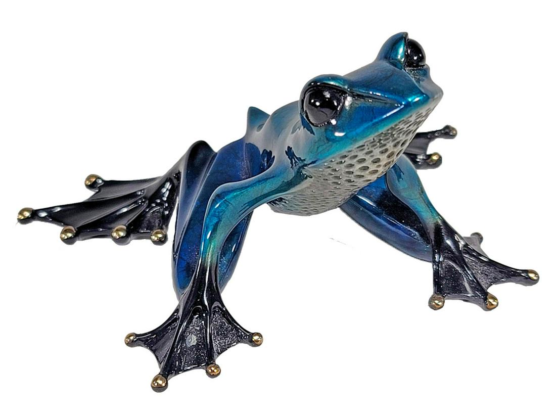 Tim Cotterill Frogman Crystal Enamel Frog (1 of 10)