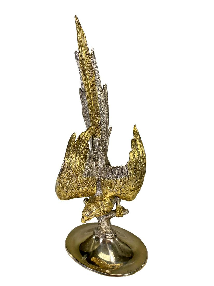Dionisio Garcia, Spain Silver Macaw Sculpture (1 of 7)