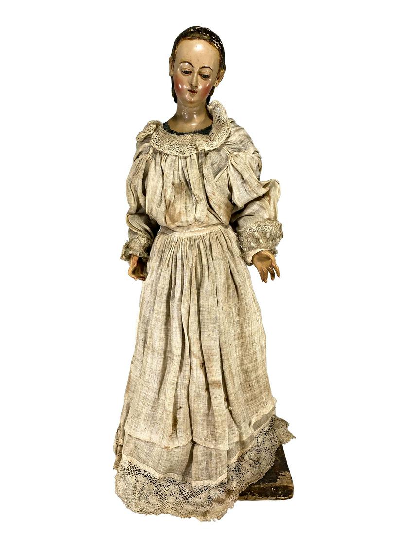 18th/19th C European Religious Statue (1 of 5)