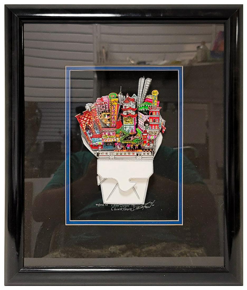 Charles FAZZINO (1955) American Multiple (1 of 5)