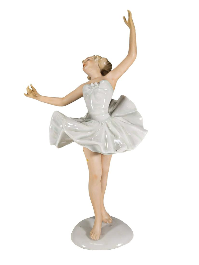 Goebel, Germany Ballerina porcelain statue (1 of 6)