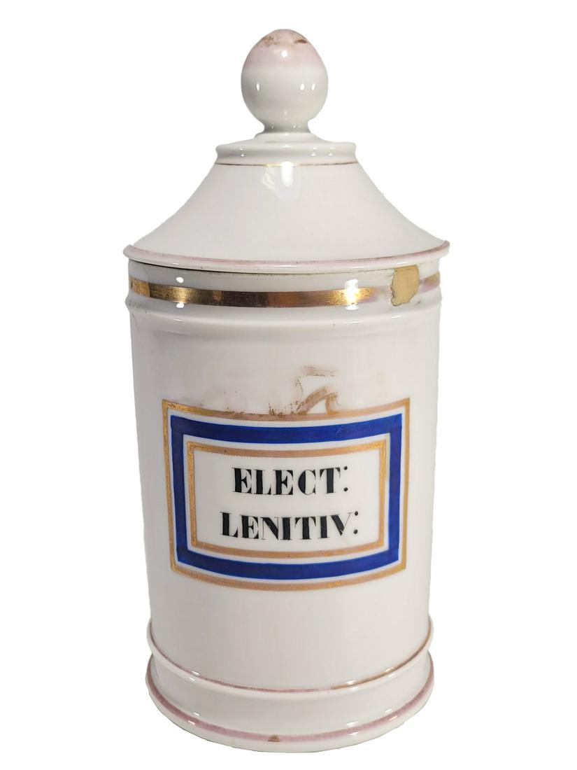 Antique Opaline Pharmacy Jar (1 of 5)