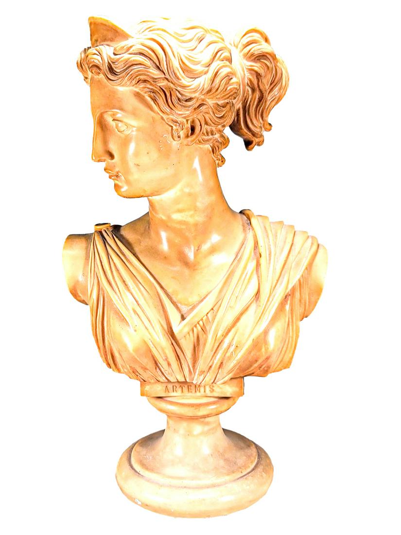 Signed G. RUGGERI Resin Bust (1 of 9)